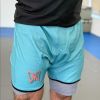 Shorts - Teal/Peach Photo 1